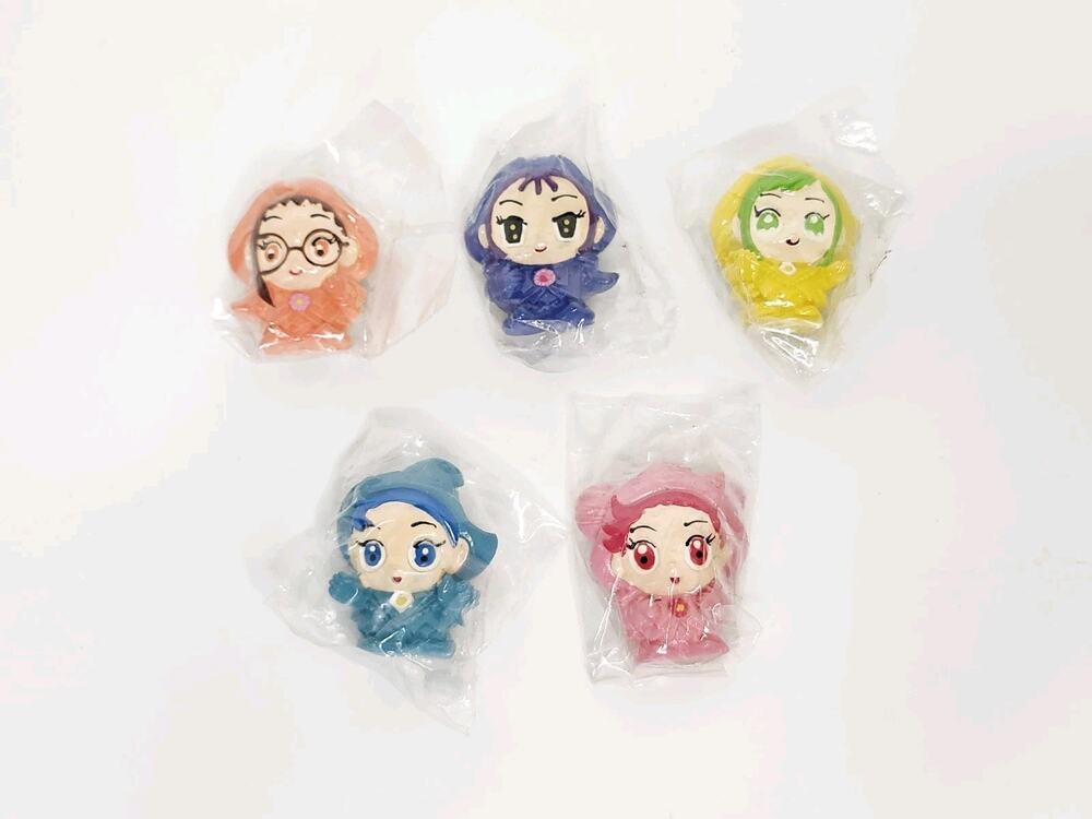 Lot of 5 Vintage Magical Doremi Characters 1.75" Fridge Magnets NOS Unused